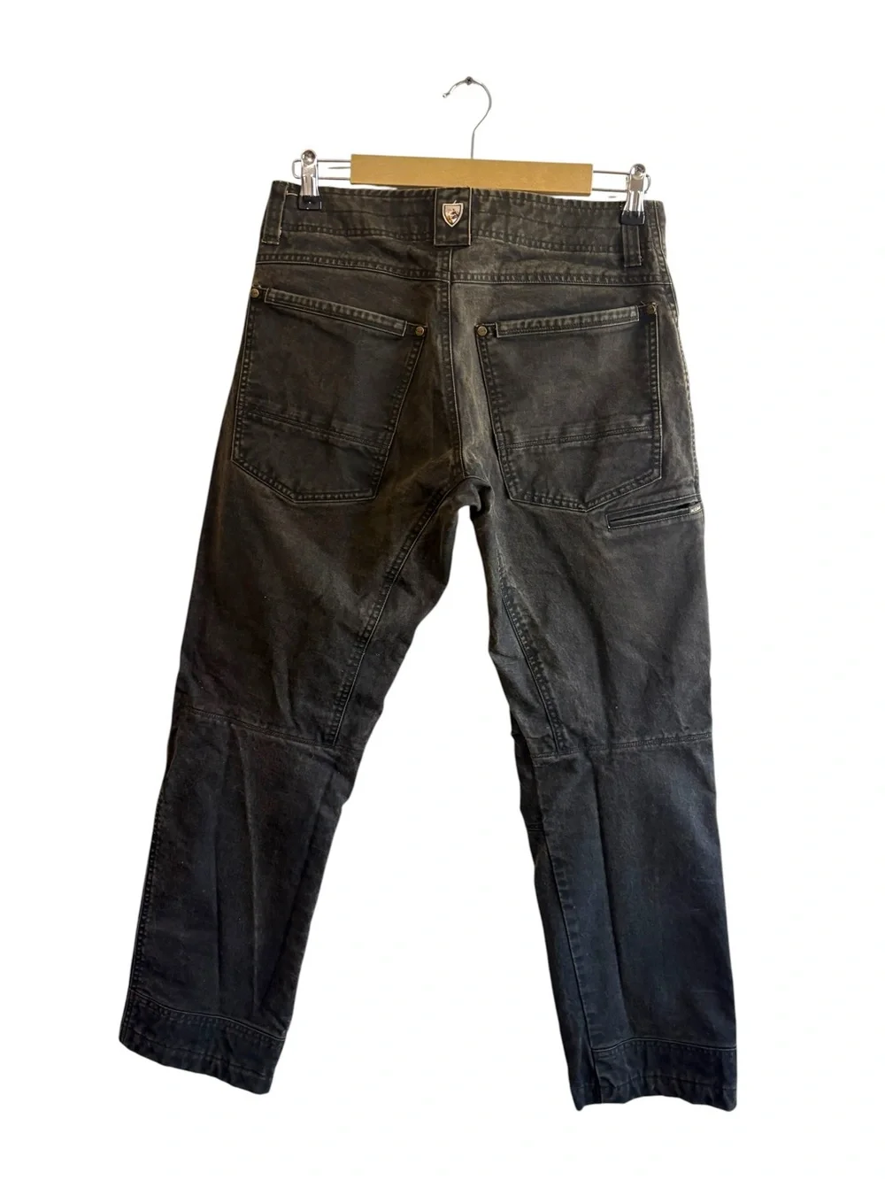 KUHL Hot Rydr Size 30 Dark Brown Green Outdoor Hiking Pants Granola‎ Gorpcore